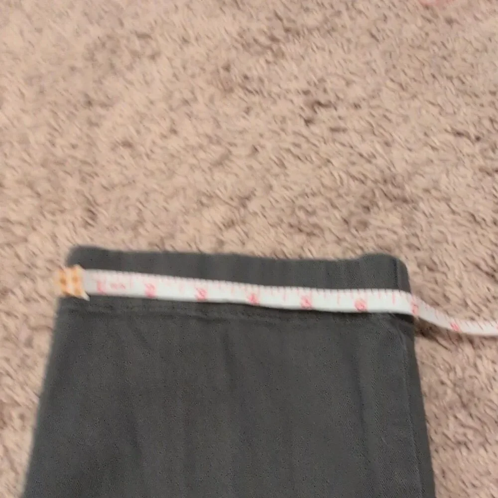 J.CREW Men's Gray Twill Chino Pants Slim Fit Straight Leg Size 36
